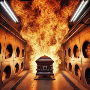 Jak przebiega kremacja – trumna w ogniu, proces spalania w nowoczesnym krematorium