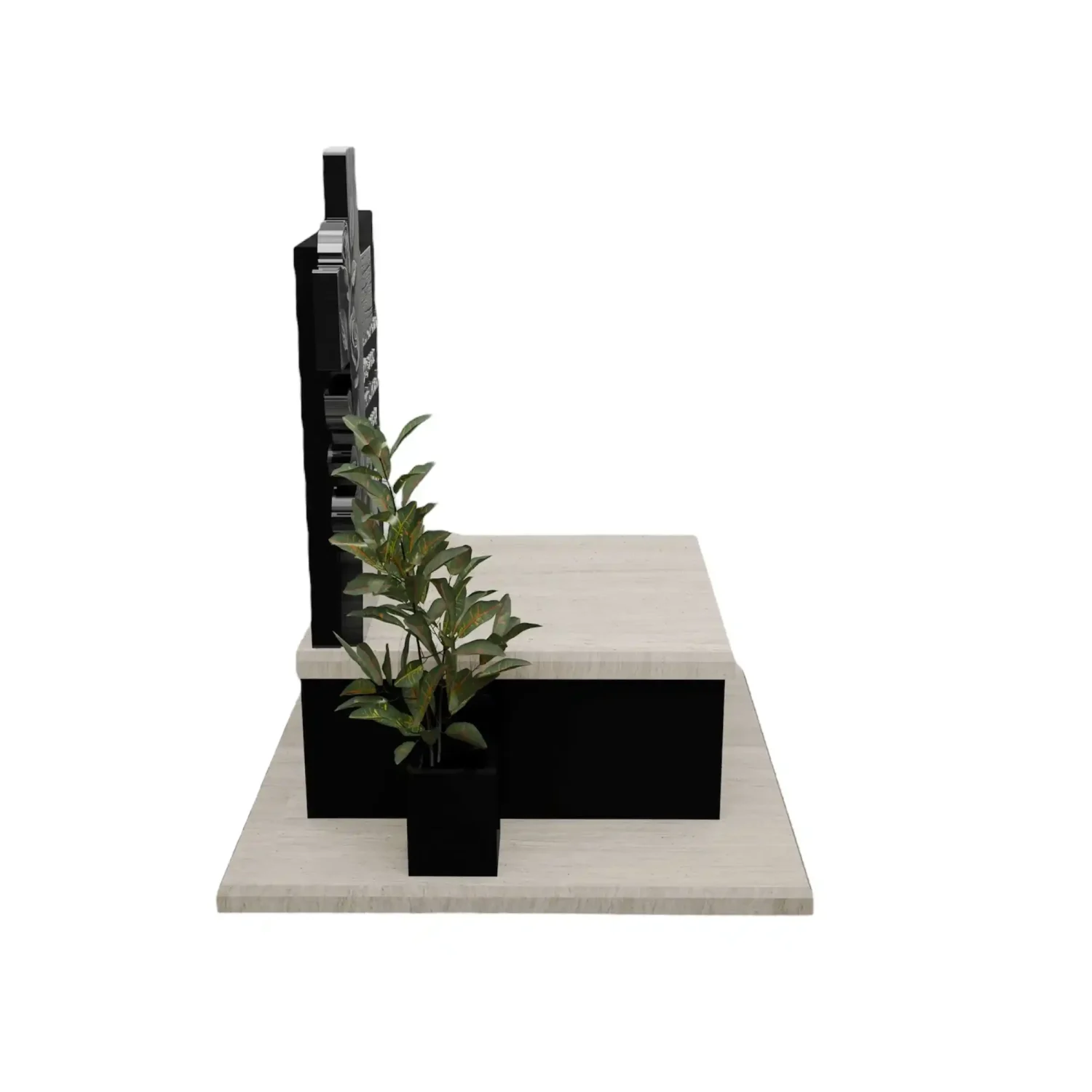 Nagrobek urnowy z granitu CK 83+360 – photo №10