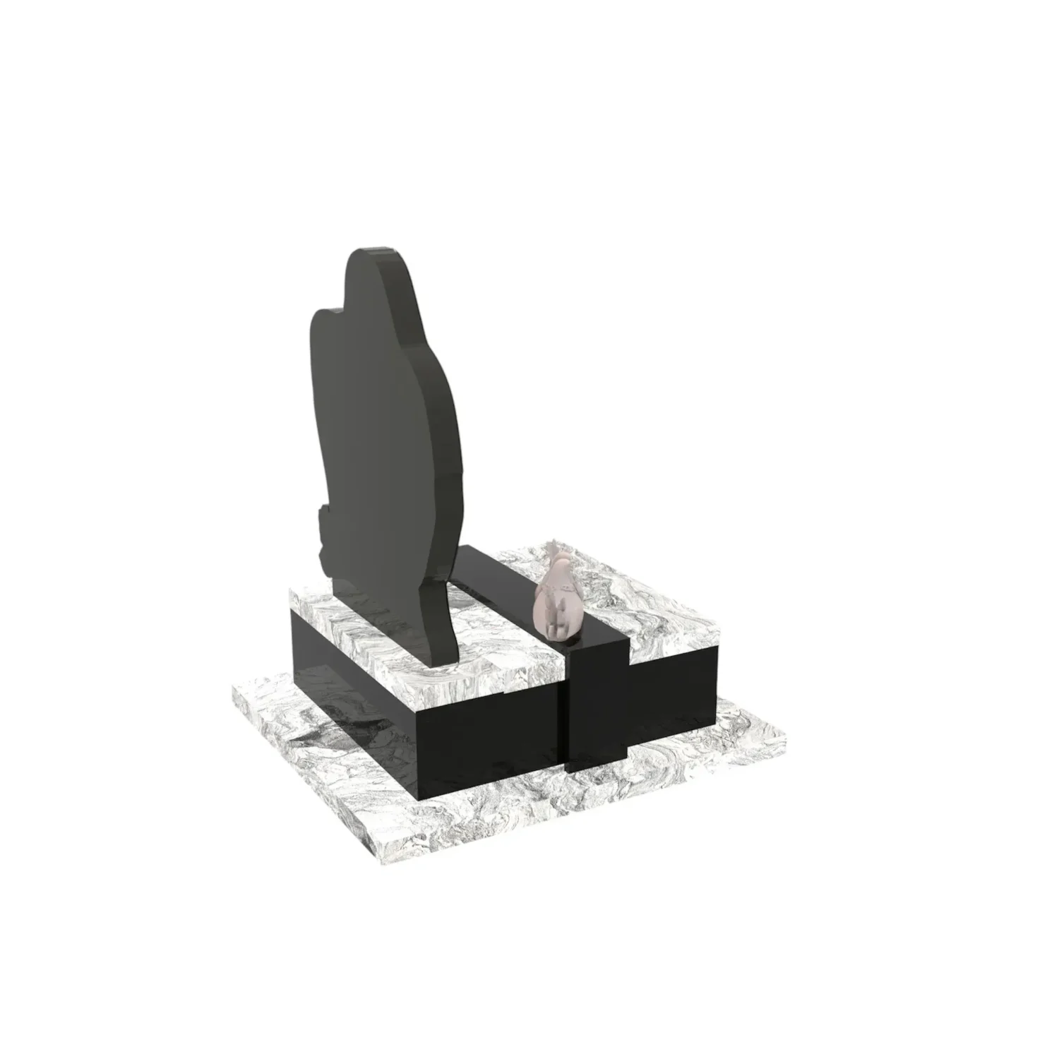 Nagrobek urnowy z granitu CK 87+360 – photo №8