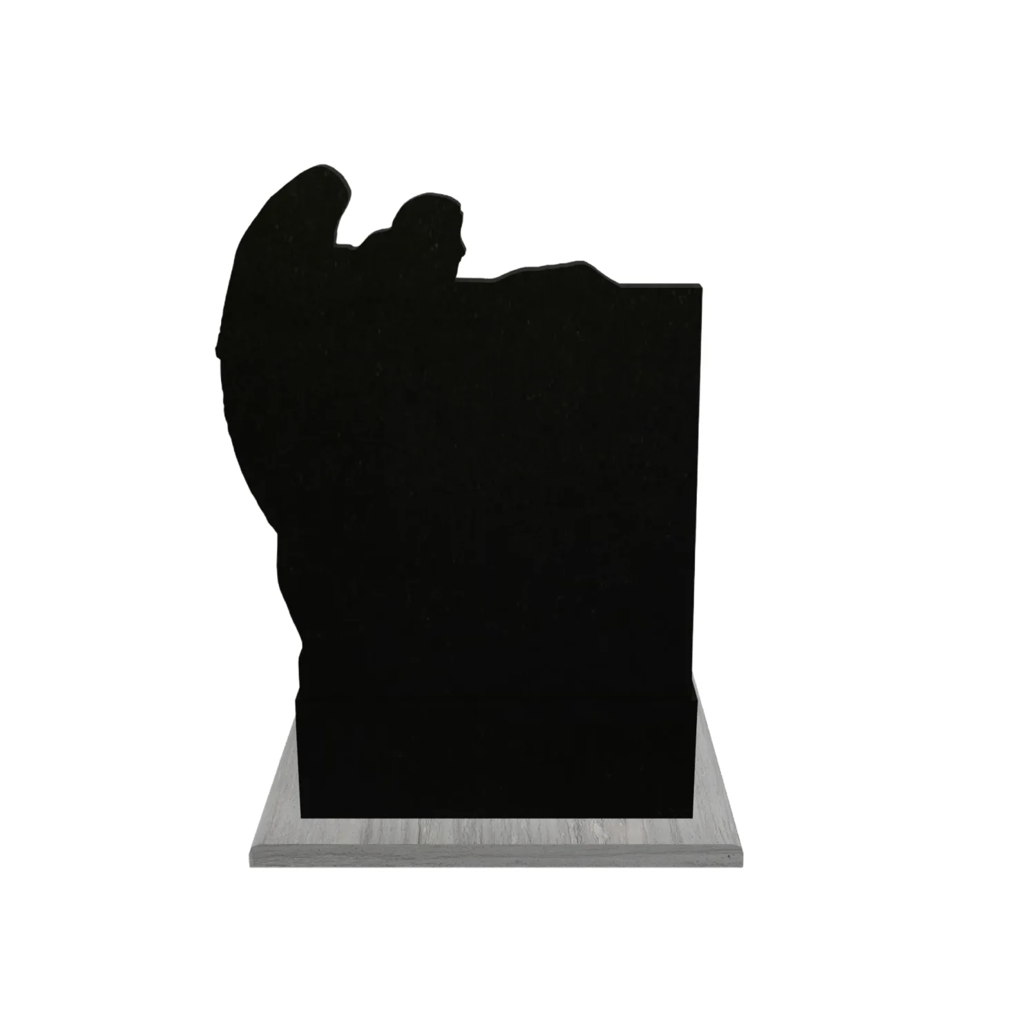 Nagrobek urnowy z grawerem anioła (imitacja rzeźby) U 79+360 – photo №6