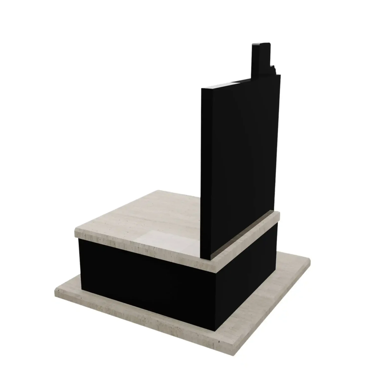 Nagrobek urnowy z granitu CK 83+360 – photo №4
