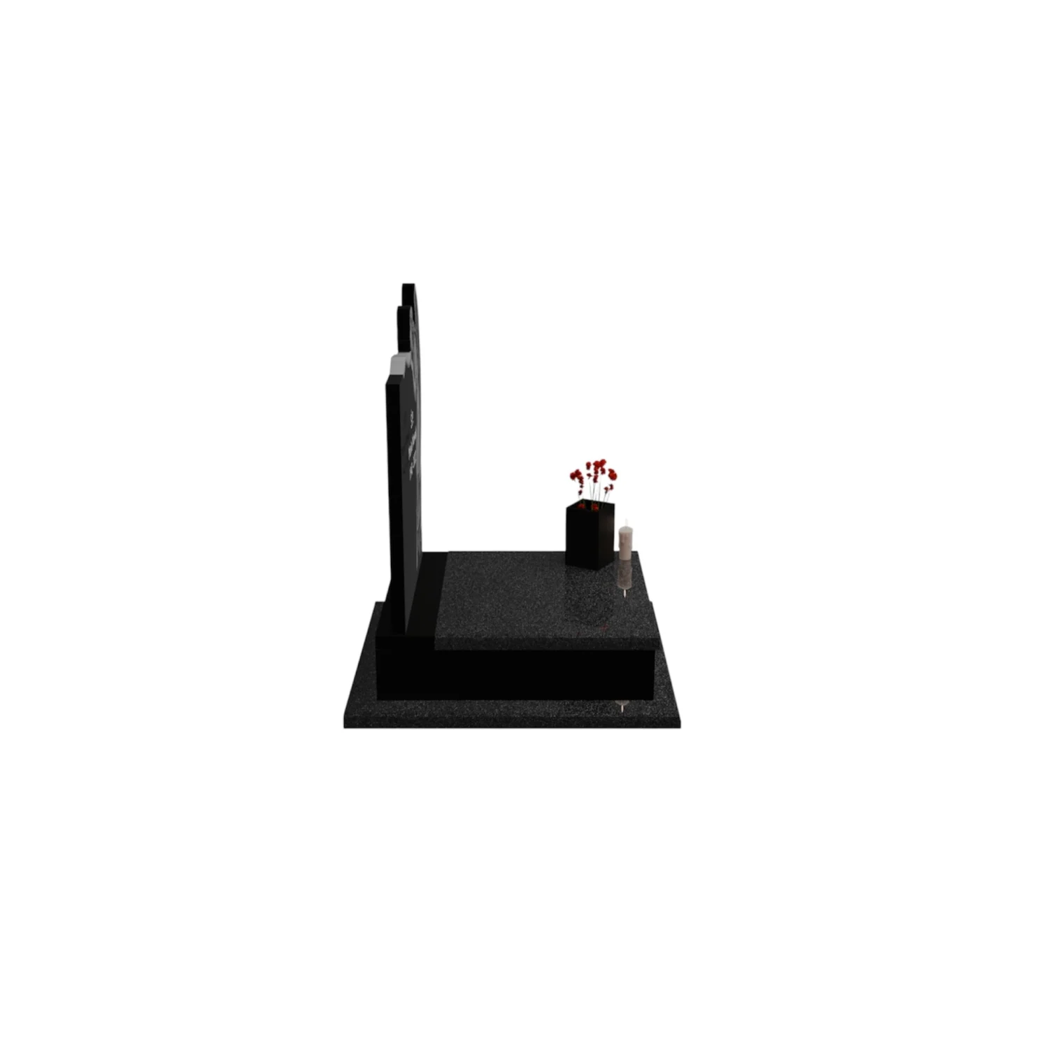 Nagrobek urnowy z granitu CK 79+360 – photo №10