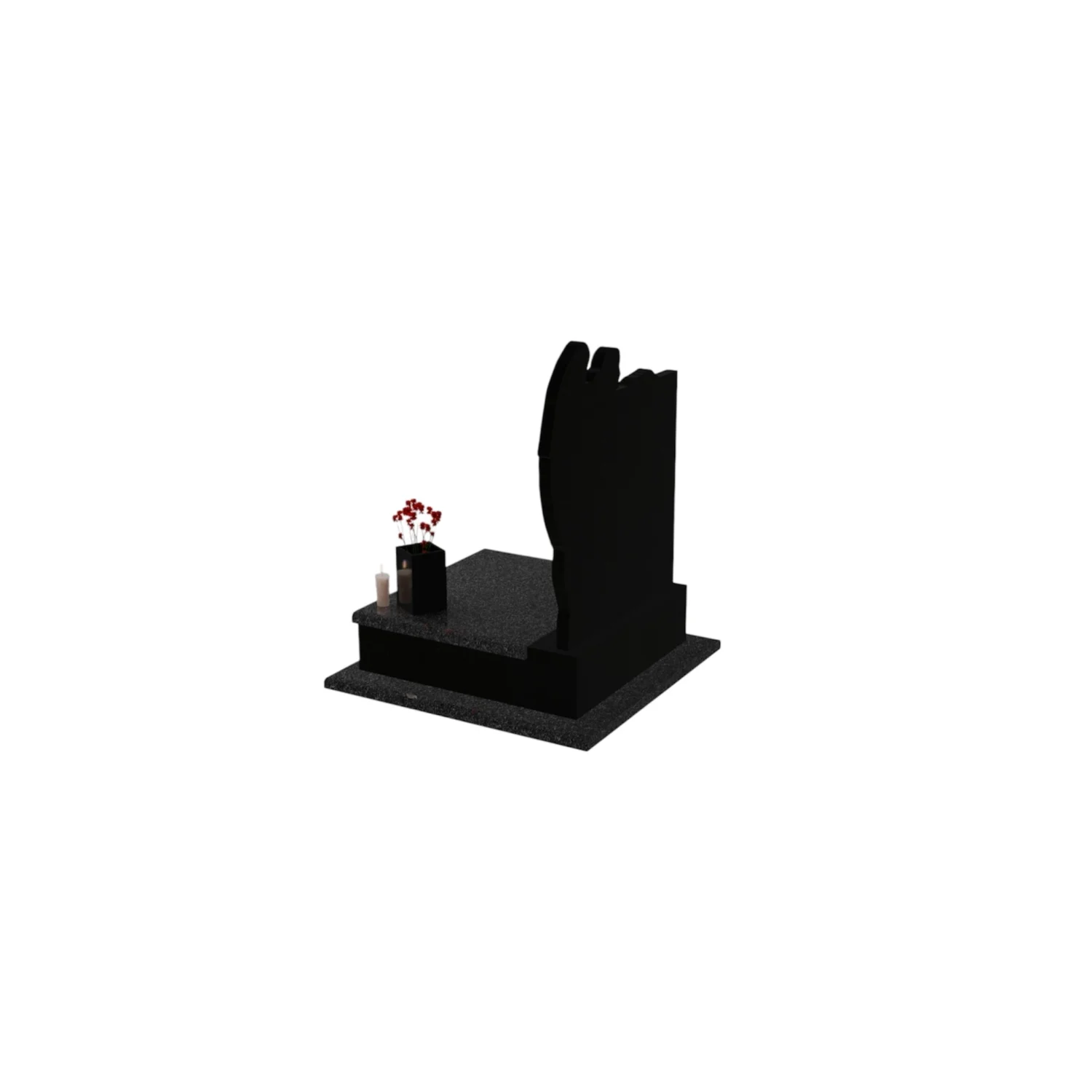 Nagrobek urnowy z granitu CK 79+360 – photo №4