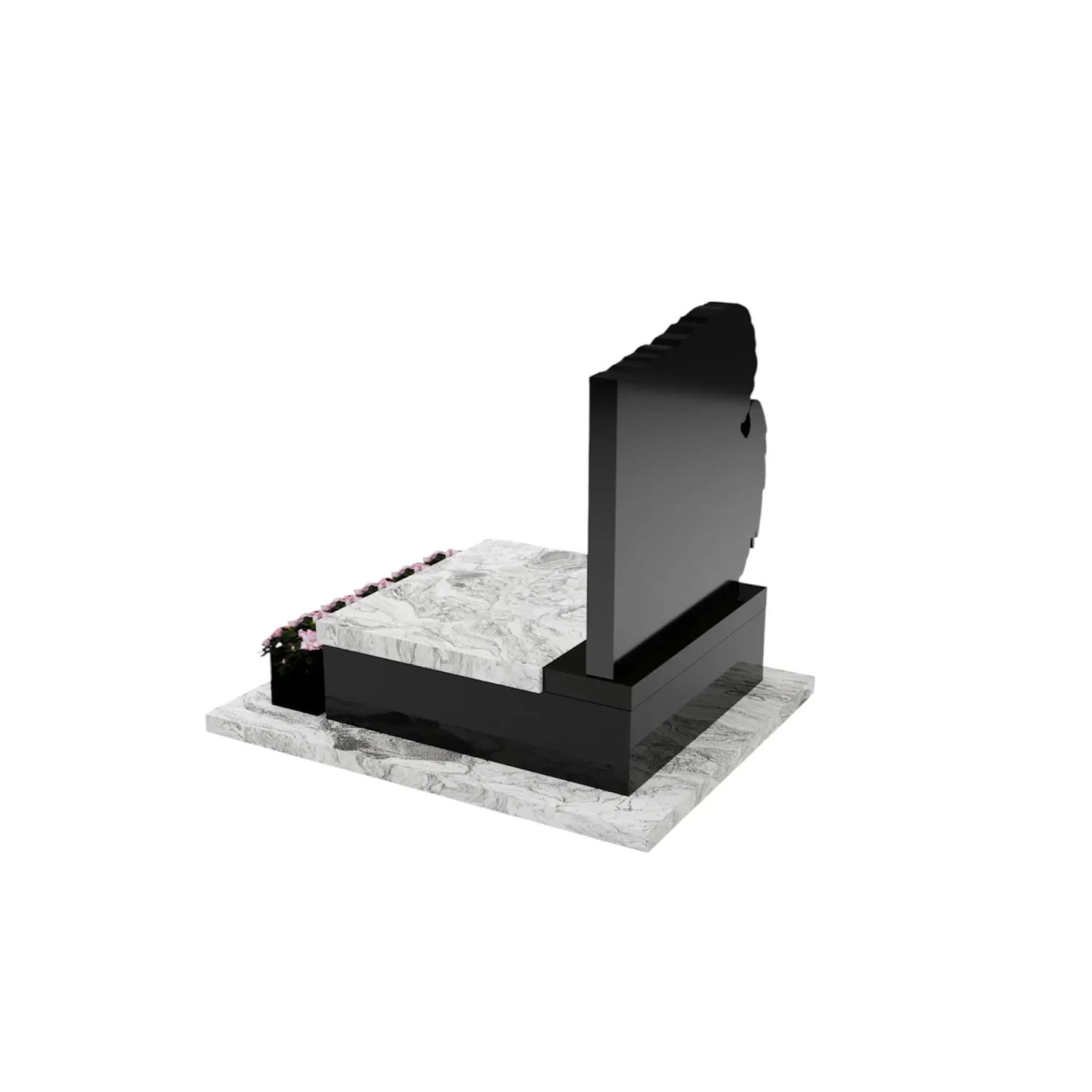 Nagrobek dla dziecka z granitu D 39+360 – photo №4