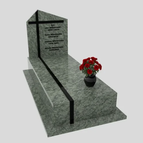 Nagrobek pojedynczy z granitu CK 98
