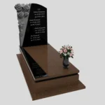 Nagrobek pojedynczy z granitu CK 104 zdjęcie 41