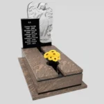 Nagrobek pojedynczy z granitu CK 106 zdjęcie 32