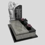 Nagrobek pojedynczy z granitu CK 103 zdjęcie 37