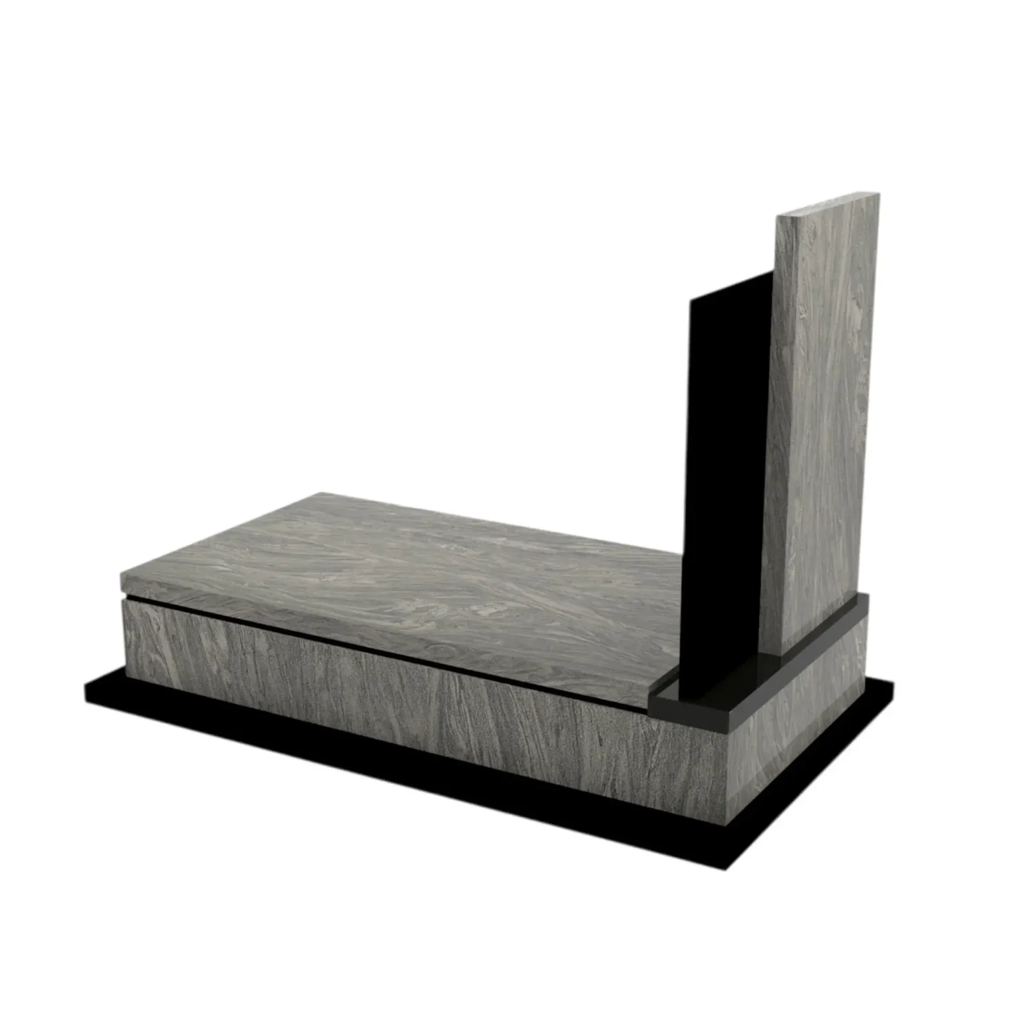 Nagrobek pojedynczy z granitu CK 108+360 – photo №4