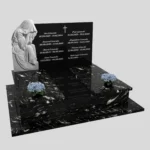 Nagrobek podwójny z granitu CK 97 zdjęcie 32