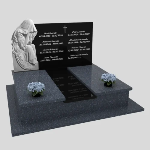 Nagrobki Warszawa-Nagrobek podwójny CK 97 wzór 17