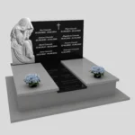 Nagrobek podwójny z granitu CK 97 zdjęcie 39