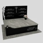 Nagrobek podwójny z granitu CK 95 zdjęcie 36