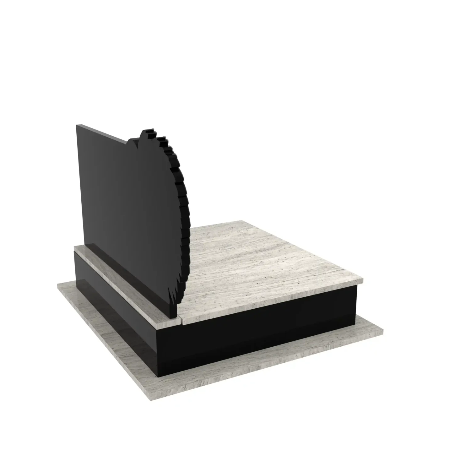 Nagrobek podwójny z granitu CK 96+360 – photo №8