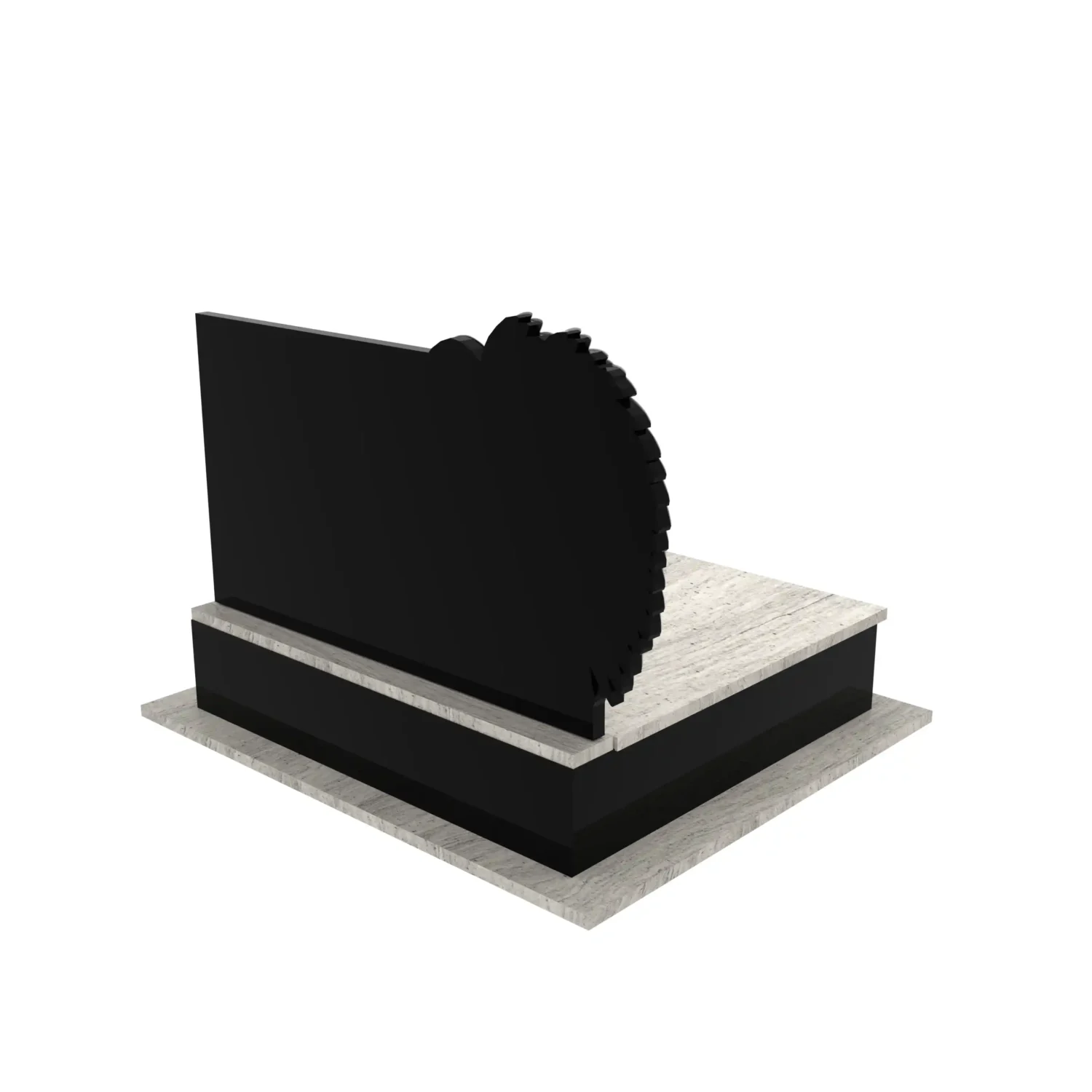 Nagrobek podwójny z granitu CK 96+360 – photo №7