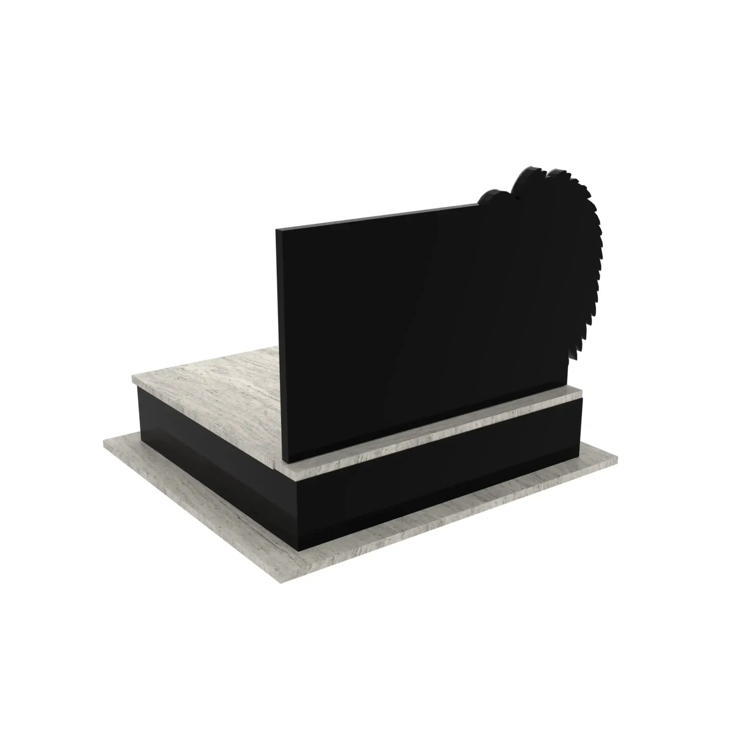 Nagrobek podwójny z granitu CK 96+360 – photo №5