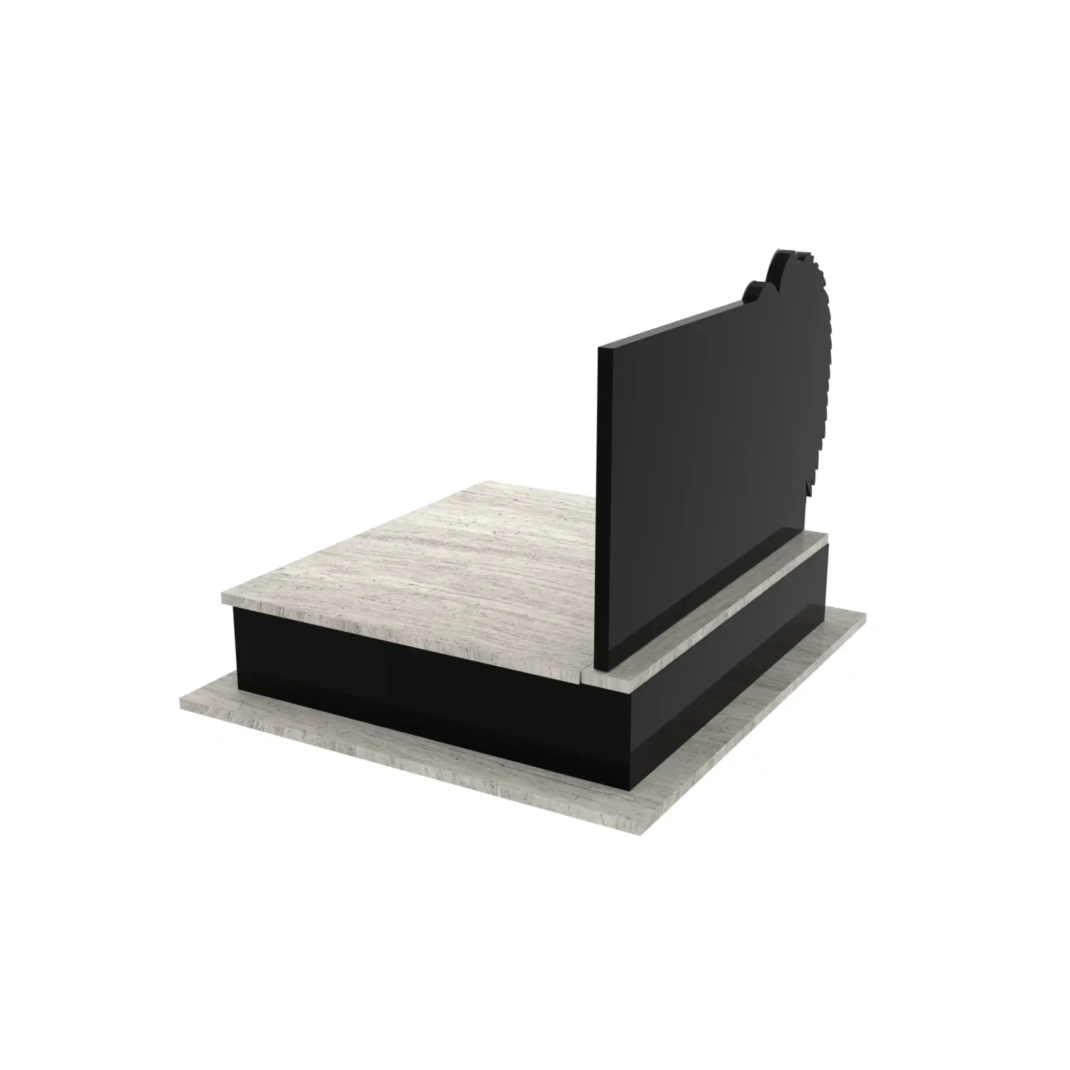 Nagrobek podwójny z granitu CK 96+360 – photo №4