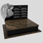 Nagrobek podwójny z granitu CK 96 zdjęcie 31