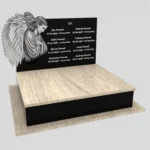 Nagrobek podwójny z granitu CK 96 zdjęcie 35