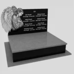 Nagrobek podwójny z granitu CK 96 zdjęcie 38