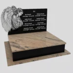 Nagrobek podwójny z granitu CK 96 zdjęcie 42