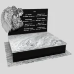 Nagrobek podwójny z granitu CK 96 zdjęcie 44