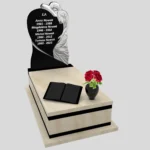 Nagrobek pojedynczy z granitu CK 126 zdjęcie 30