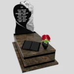 Nagrobek pojedynczy z granitu CK 126 zdjęcie 31