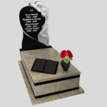 Nagrobek pojedynczy z granitu CK 126 zdjęcie 35