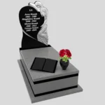 Nagrobek pojedynczy z granitu CK 126 zdjęcie 37