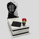 Nagrobek pojedynczy z granitu CK 126 zdjęcie 38