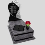 Nagrobek pojedynczy z granitu CK 126 zdjęcie 40