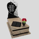 Nagrobek pojedynczy z granitu CK 126 zdjęcie 42