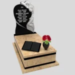 Nagrobek pojedynczy z granitu CK 126 zdjęcie 43