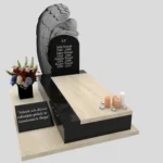 Nagrobek pojedynczy z granitu CK 114 zdjęcie 30