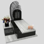 Nagrobek pojedynczy z granitu CK 114 zdjęcie 33