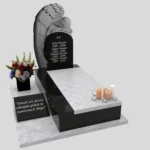 Nagrobek pojedynczy z granitu CK 114 zdjęcie 34