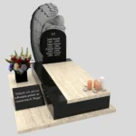 Nagrobek pojedynczy z granitu CK 114 zdjęcie 38