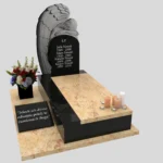 Nagrobek pojedynczy z granitu CK 114 zdjęcie 43