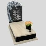 Nagrobek pojedynczy z granitu K 121 zdjęcie 30