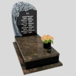 Nagrobek pojedynczy z granitu K 121 zdjęcie 31