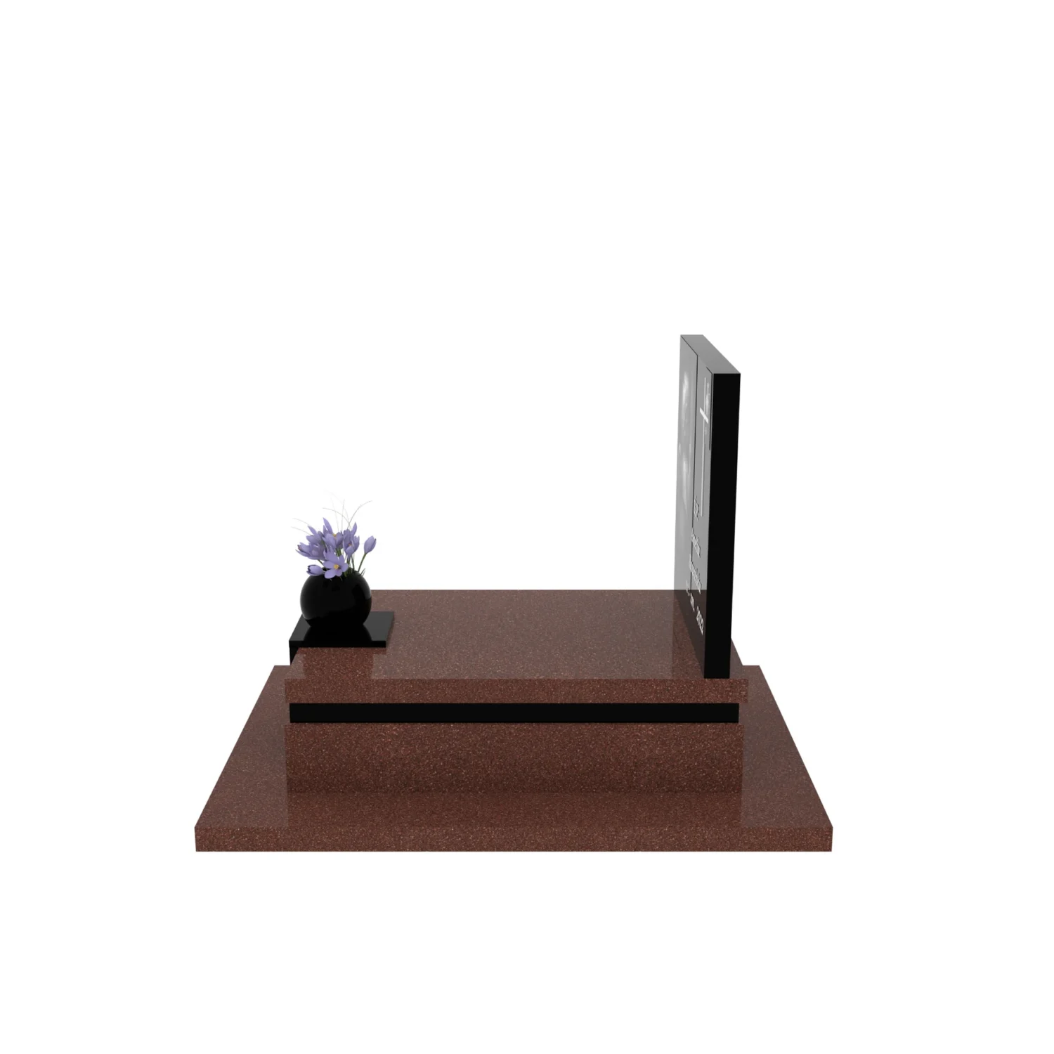 Nagrobek dla dziecka z granitu D 61+360 – photo №3