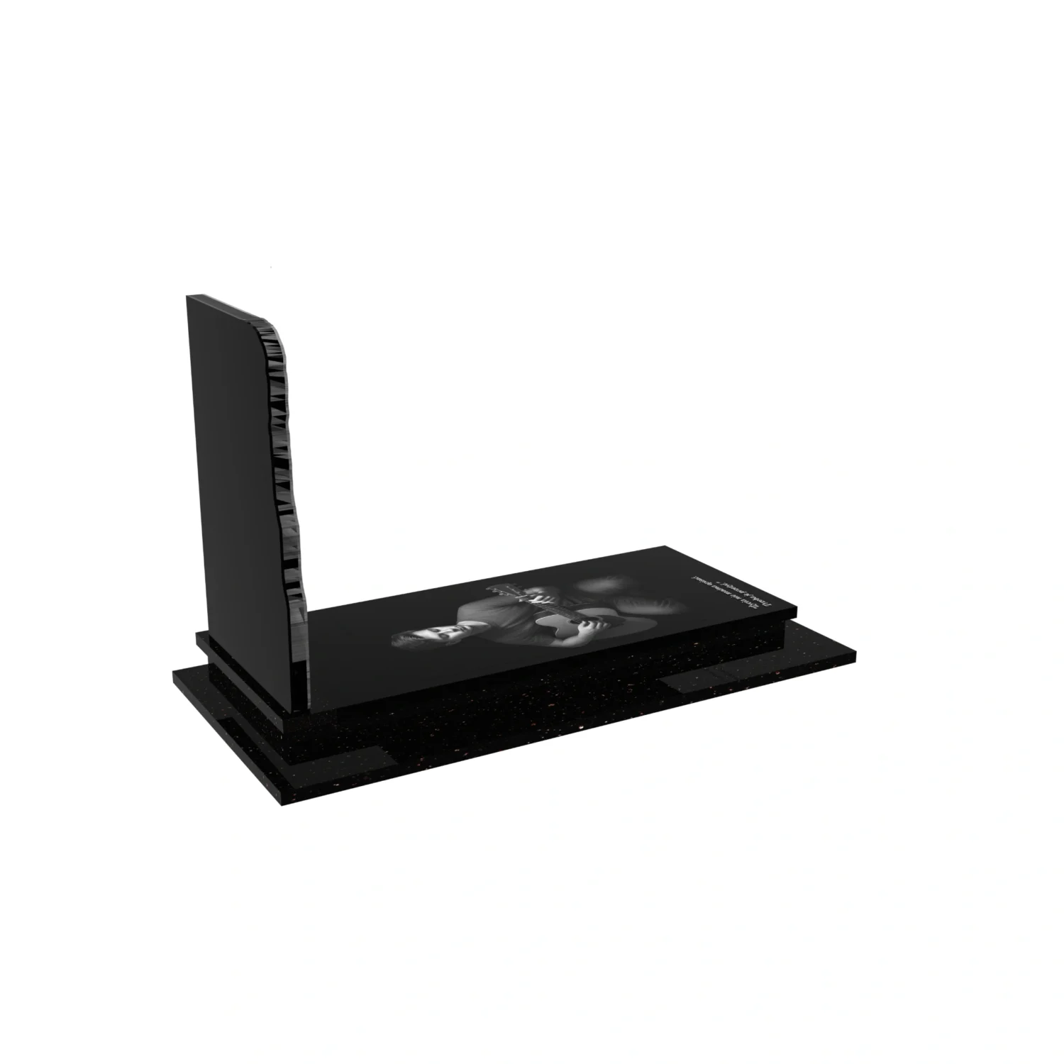 Nagrobek pojedynczy z granitu CK 142+360 – photo №8