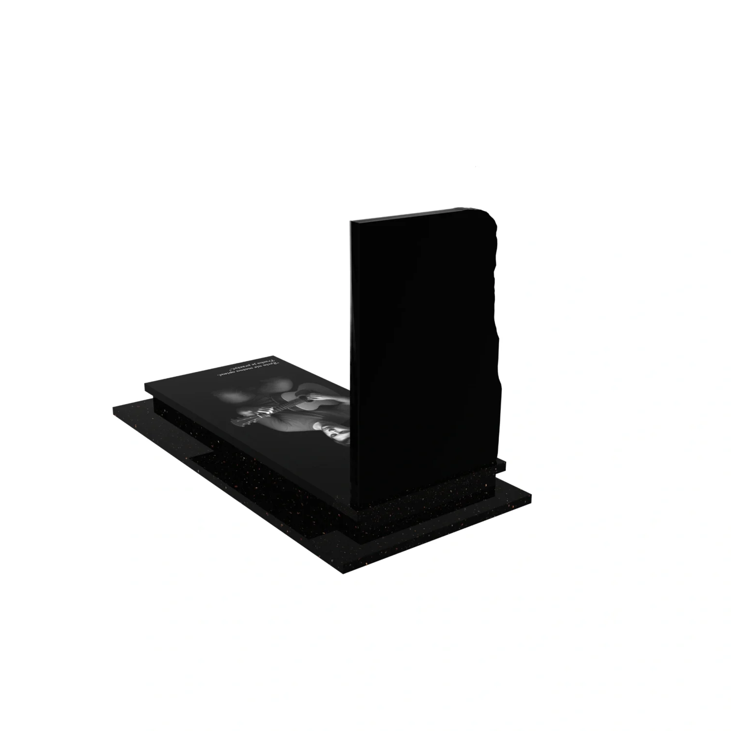 Nagrobek pojedynczy z granitu CK 142+360 – photo №5