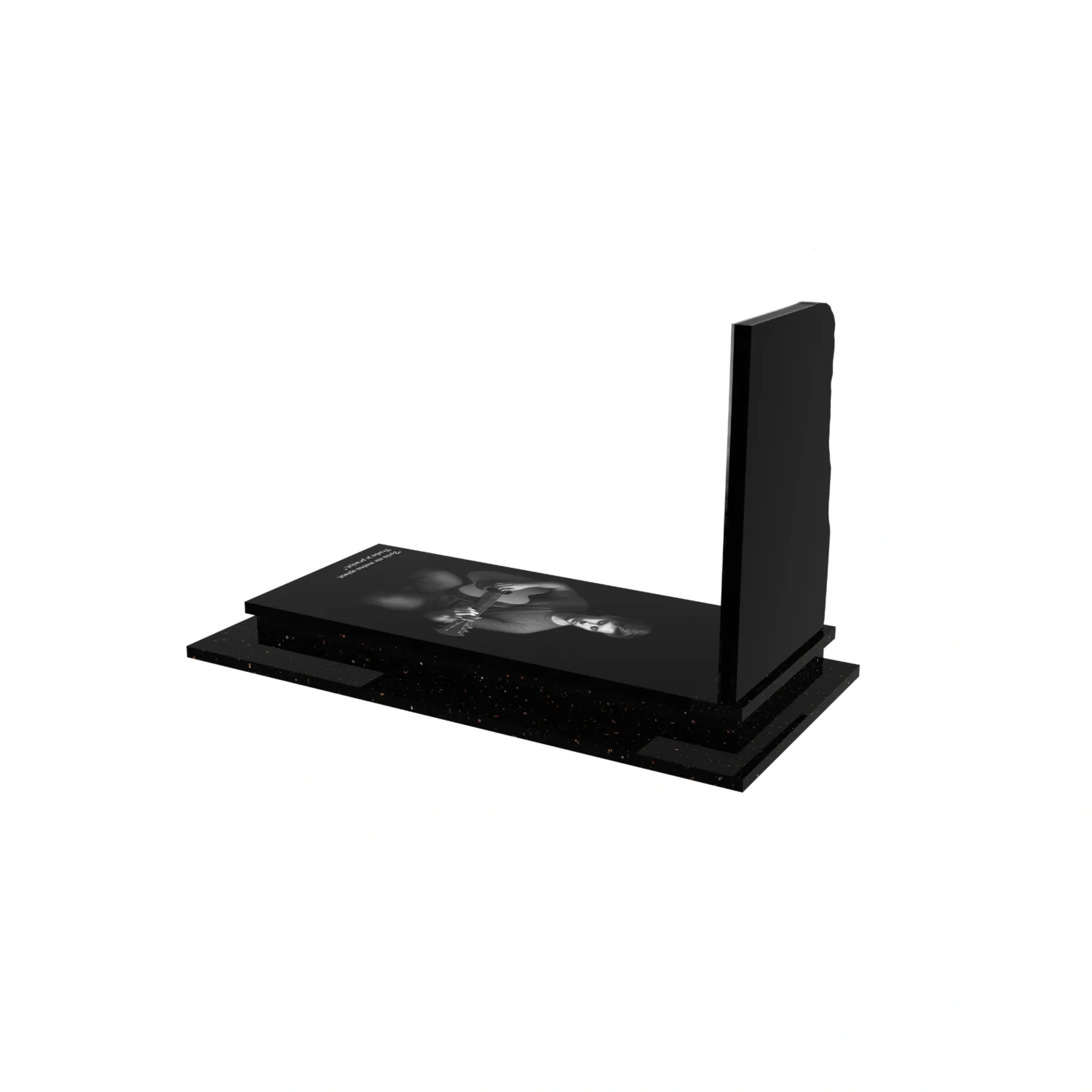 Nagrobek pojedynczy z granitu CK 142+360 – photo №4