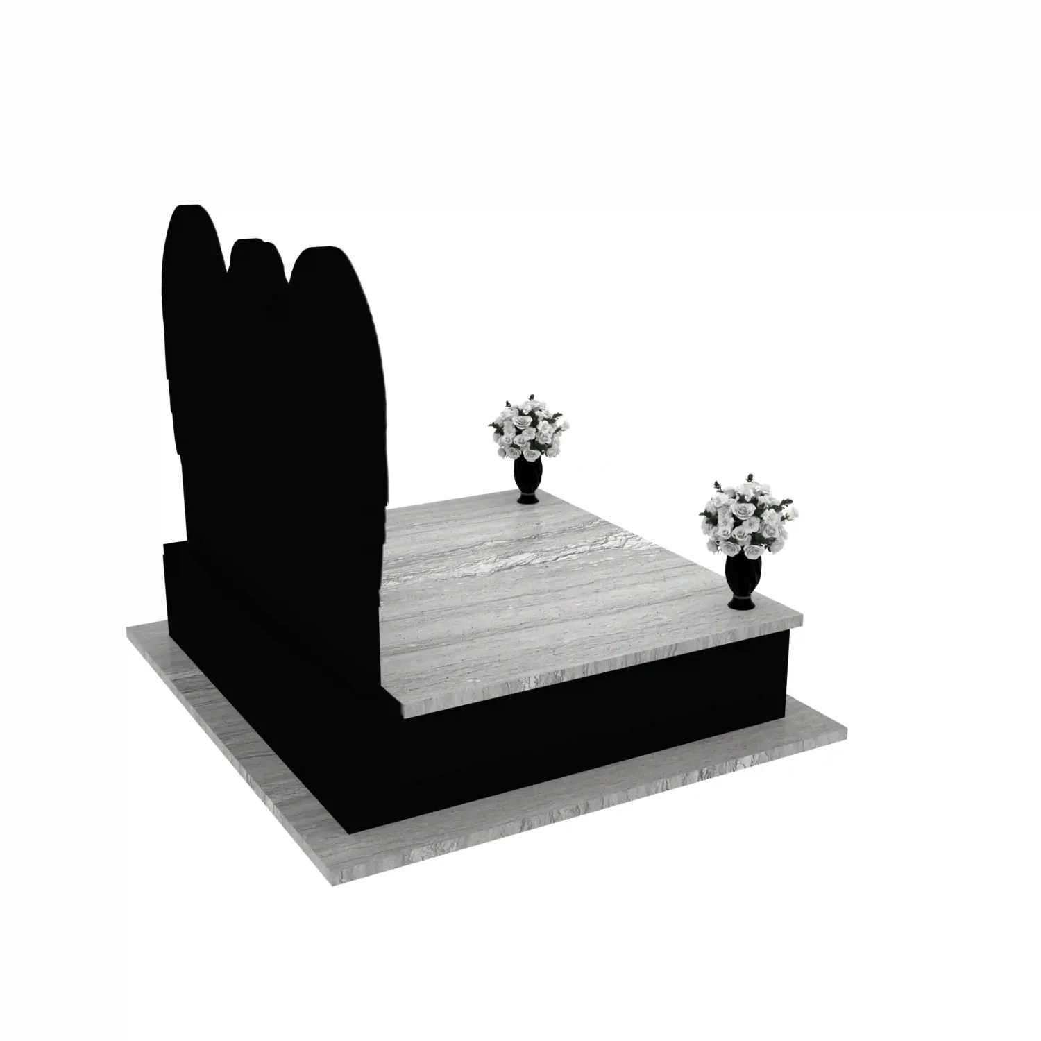 Nagrobek podwójny z granitu CK 99+360 – photo №8