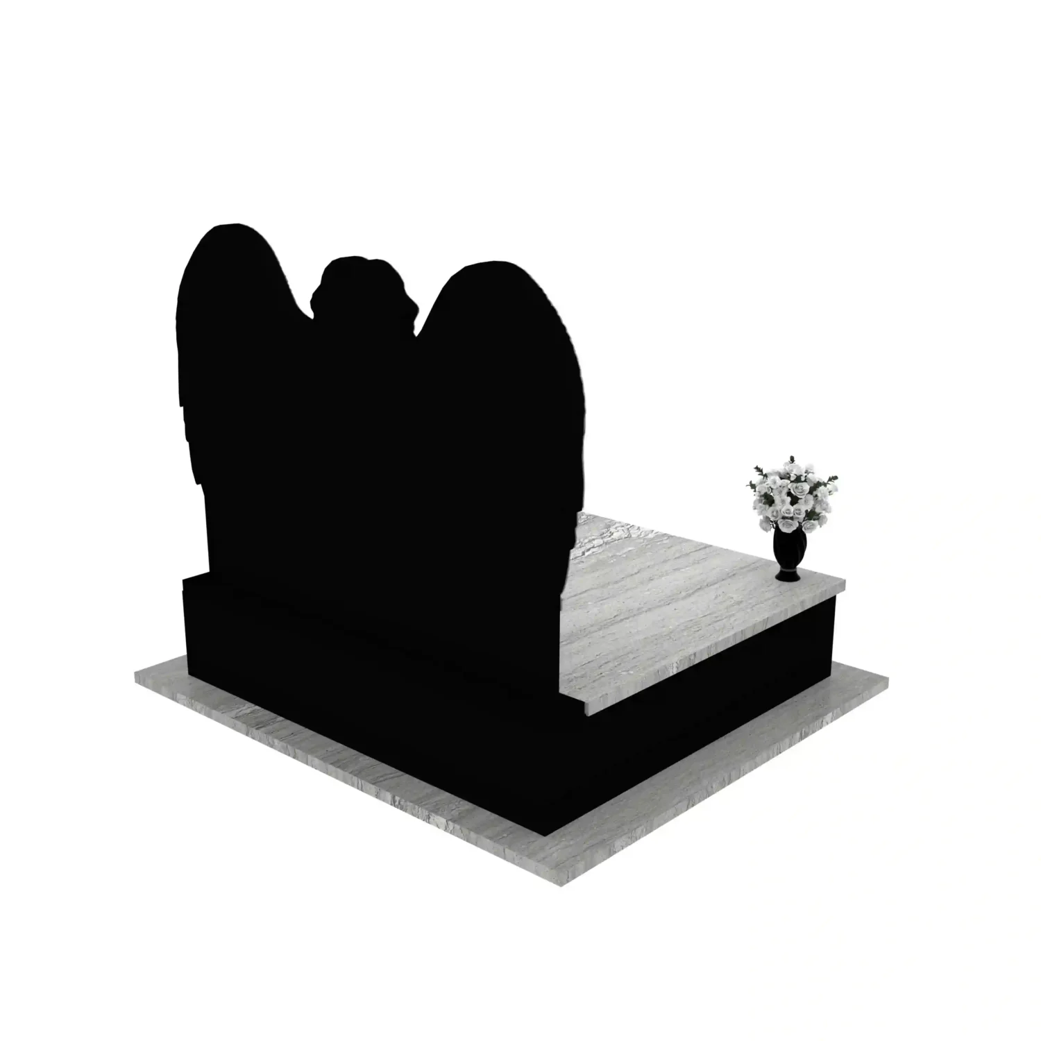 Nagrobek podwójny z granitu CK 99+360 – photo №7