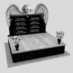 Nagrobek podwójny z granitu CK 99 zdjęcie 34