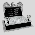 Nagrobek podwójny z granitu CK 99 zdjęcie 44