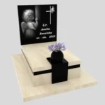 Nagrobek dla dziecka z granitu D 61 zdjęcie 30